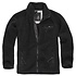Teddyfleece Jacket Zwart Fleece Jas Heren Teddyfleece Jacket Zwart Fleece Jas Heren