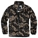 Brandit Teddyfleece Dark Camo Fleece Jas Heren