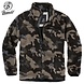 Brandit Teddyfleece Dark Camo Fleece Jas Heren