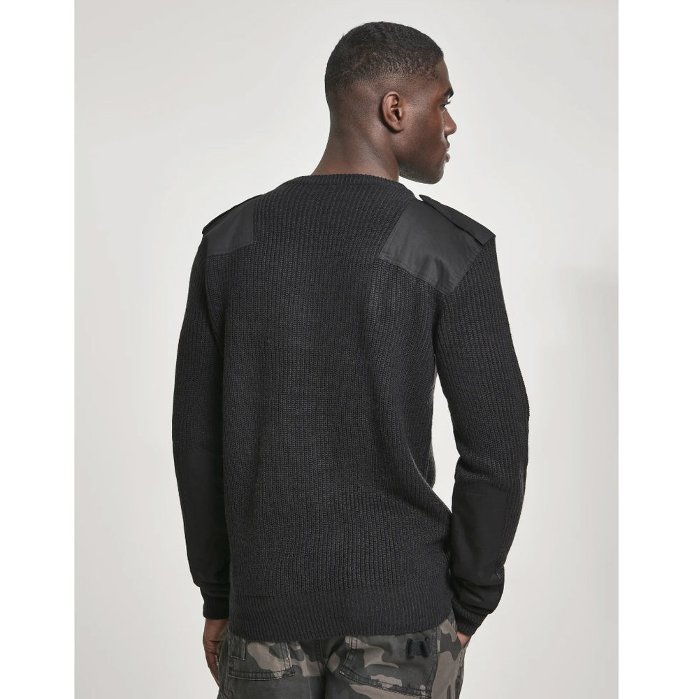 Brandit BW Pullover Antraciet Sweatshirt Heren Brandit BW Pullover Antraciet Sweatshirt Heren