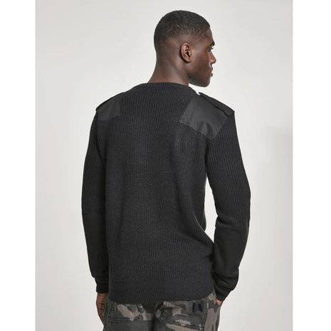 Brandit BW Pullover Antraciet Sweatshirt Heren Brandit BW Pullover Antraciet Sweatshirt Heren