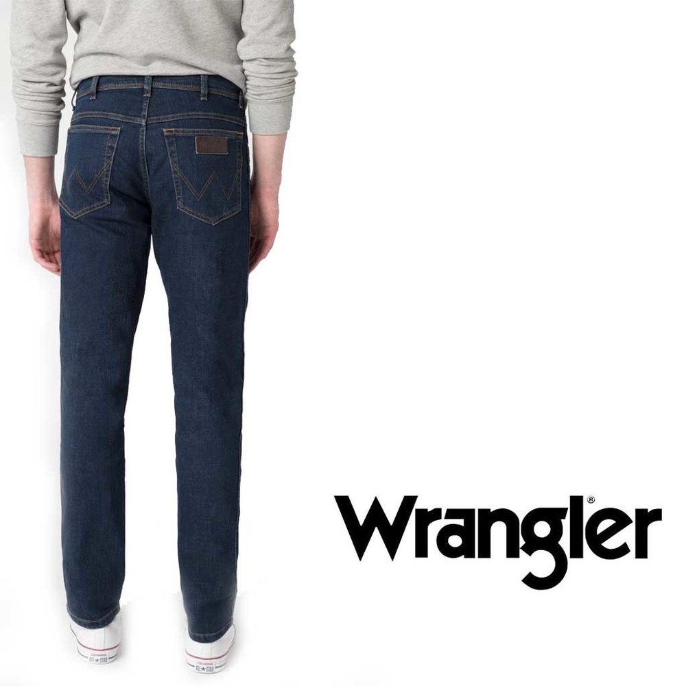 Wrangler Texas Slim Cross Game Jeans Heren Wrangler Texas Slim Cross Game Jeans Heren