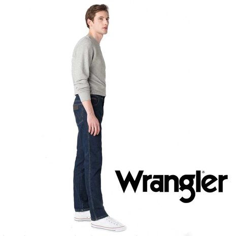 Wrangler Texas Slim Cross Game Jeans Heren Wrangler Texas Slim Cross Game Jeans Heren