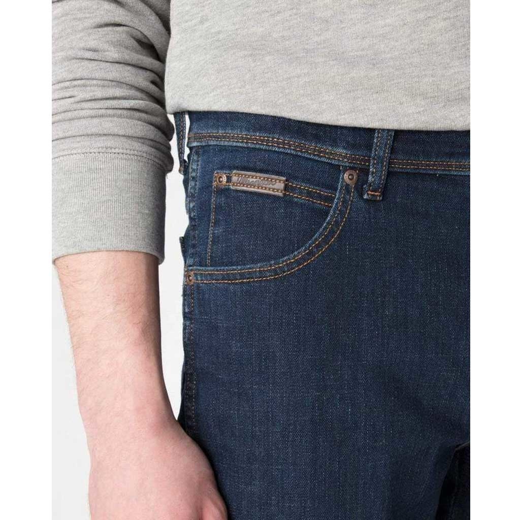 Jeans Wrangler Texas Slim Cross Game Heren | BD Store