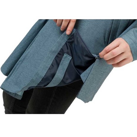 Agu SEQ Steel Blue Regenjas Dames Agu SEQ Steel Blue Regenjas Dames