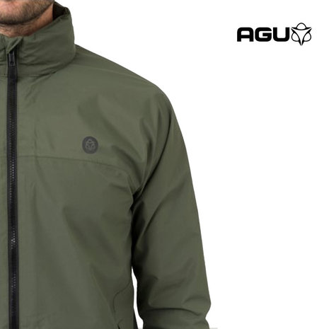 Agu Go Essential Army Green Regenjas Agu Go Essential Army Green Regenjas