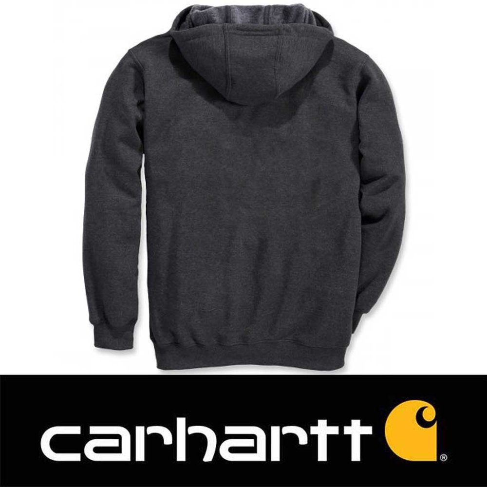 Carhartt Midweight Zip Hooded Carbon Heather Sweatshirt Heren
