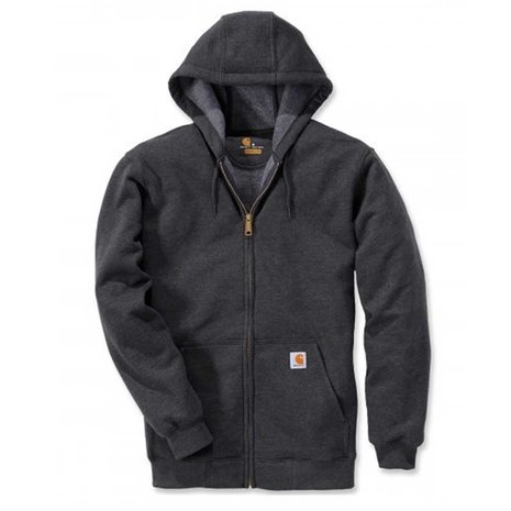 Carhartt Midweight Zip Hooded Carbon Heather Sweatshirt Heren