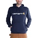 Carhartt Signature Logo Hooded New Navy Sweatshirt Carhartt Signature Logo Hooded New Navy Sweatshirt