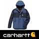 Carhartt Angler Dark Blue Regenjack Heren Carhartt Angler Dark Blue Regenjack Heren