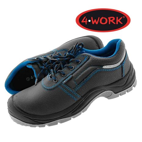4WORK Zwart Laag S3 - 4W15 Werkschoenen 4WORK Zwart Laag S3 - 4W15 Werkschoenen