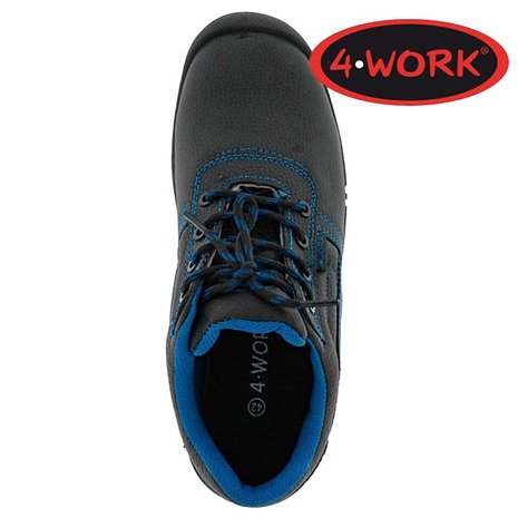 4WORK Zwart Laag S3 - 4W15 Werkschoenen 4WORK Zwart Laag S3 - 4W15 Werkschoenen