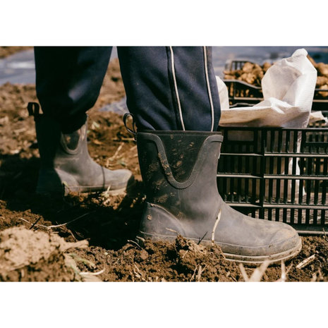 Muck Boot Originals Pull On Zwart Regenlaarzen Heren