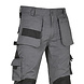 4WORK Alicante Grijs Zwart Werkbroek Heren 4WORK Alicante Grijs Zwart Werkbroek Heren
