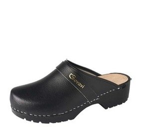 Gevavi Gevavi Dinan Zwart Open Schoenklompen PU