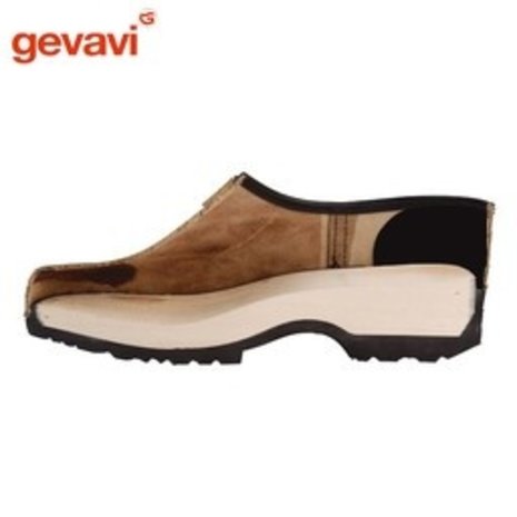 Gevavi Gevavi Dinan Zwart Open Schoenklompen PU