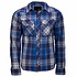 Check Shirt Navy Flanel Overhemd Heren Check Shirt Navy Flanel Overhemd Heren