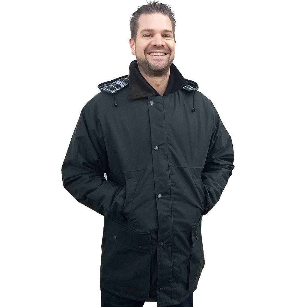 Classic Groen Winter Waxjas Classic Groen Winter Waxjas