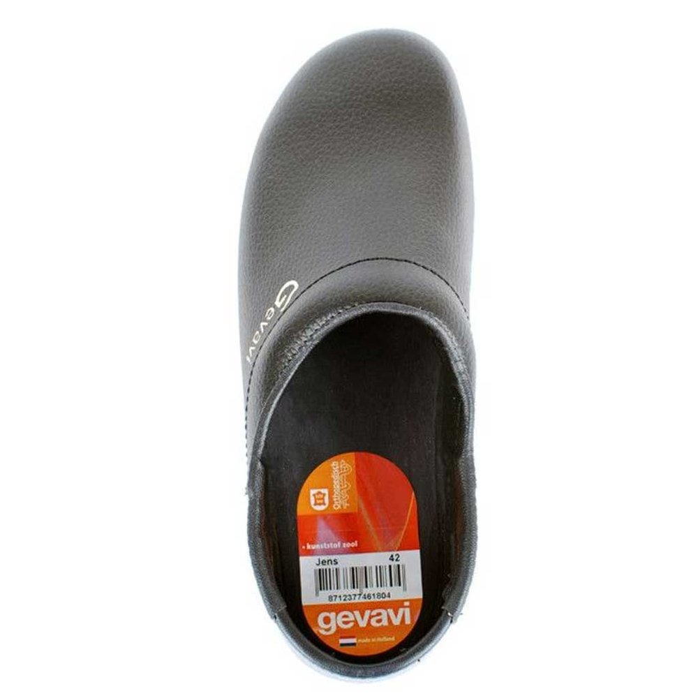 Gevavi Jens Zwart Gesloten Schoenklompen PU Heren Gevavi Jens Zwart Gesloten Schoenklompen PU Heren
