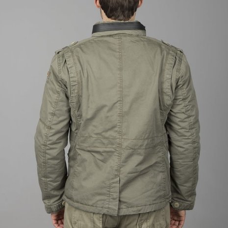 Brandit Britannia Olive Winter Jas Heren Brandit Britannia Olive Winter Jas Heren