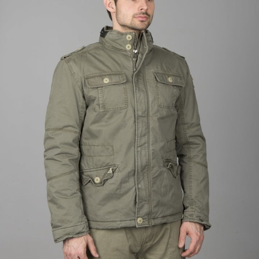 Brandit Britannia Olive Winter Jas Heren Brandit Britannia Olive Winter Jas Heren