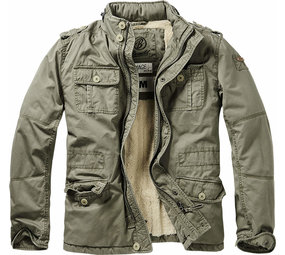 Brandit Britannia Olive Winter Jas Heren Brandit Britannia Olive Winter Jas Heren