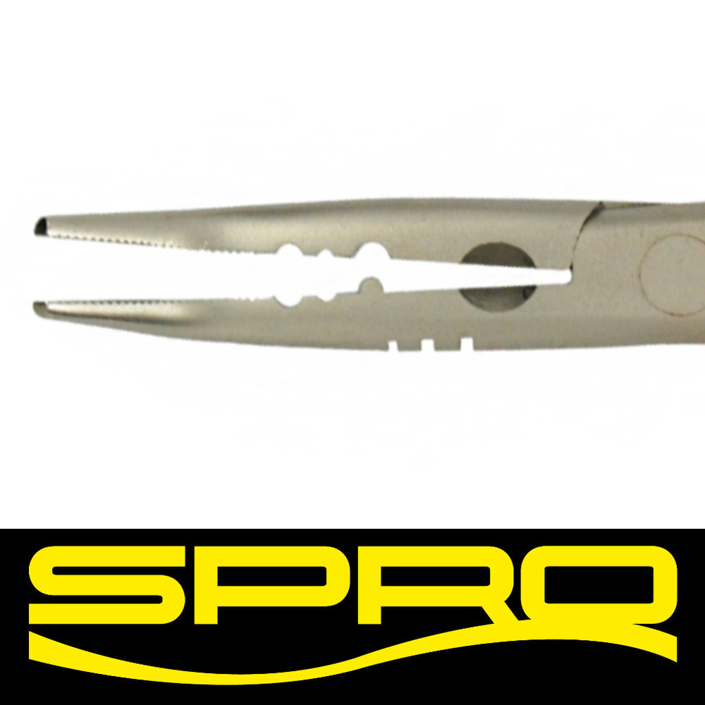 Spro Long Nose Pliers 23 cm. Tang Spro Long Nose Pliers 23 cm. Tang