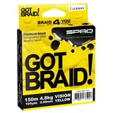 Spro Got Braid Gevlochten Lijn Geel 150M Spro Got Braid Gevlochten Lijn Geel 150M