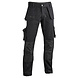 Gevavi GW05 Multipocketbroek Zwart Heren Gevavi GW05 Multipocketbroek Zwart Heren