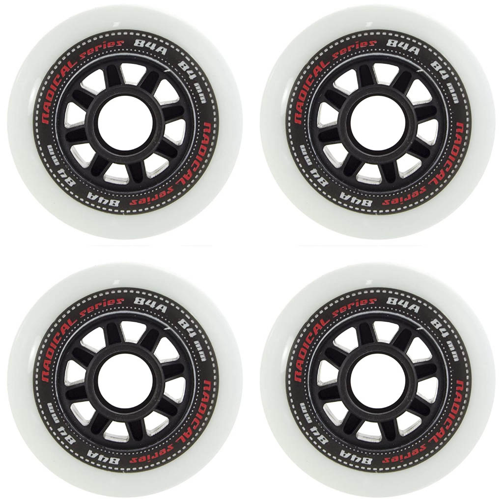 Radical 84A Wheels 4 stuks 84mm Wielen Radical 84A Wheels 4 stuks 84mm Wielen