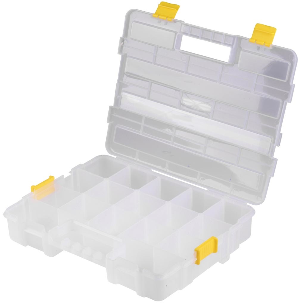 Tackle Box L 37.5 x 29 x 6.7 cm. Tackle Box L 37.5 x 29 x 6.7 cm.