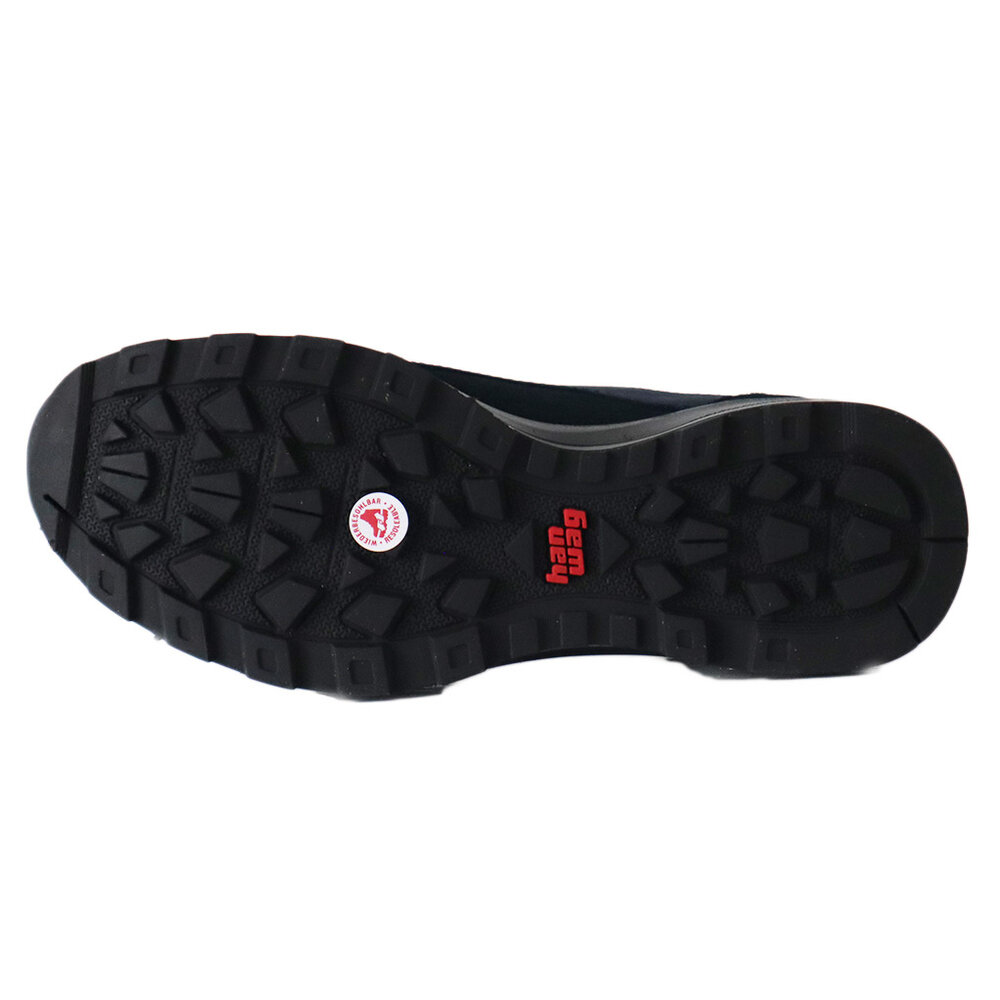 Hanwag Banks Low GTX Asphalt Black Wandelschoenen Heren Hanwag Banks Low GTX Asphalt Black Wandelschoenen Heren