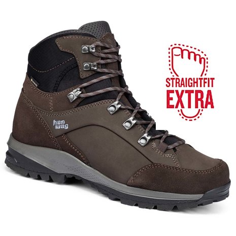 Hanwag Banks SF Extra GTX Mocca Asphalt Wandelschoenen Heren Hanwag Banks SF Extra GTX Mocca Asphalt Wandelschoenen Heren
