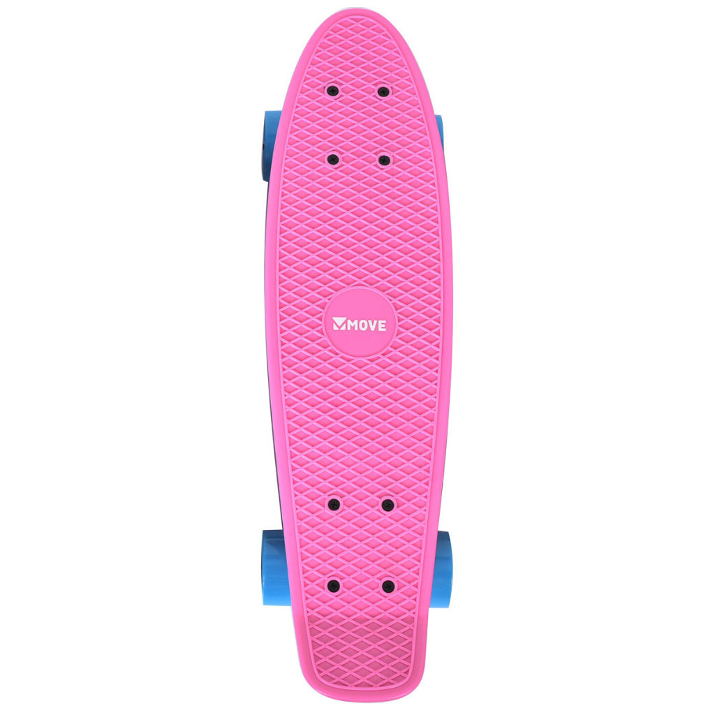 Old School Retro Roze 22" Skateboard - Penny Board Old School Retro Roze 22" Skateboard - Penny Board
