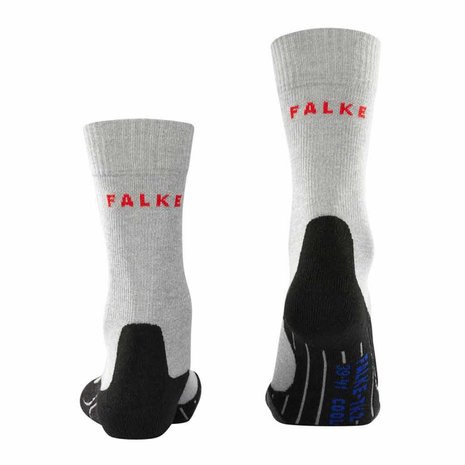 Falke TK2 Cool Licht Grijs Wandelsokken Dames Falke TK2 Cool Licht Grijs Wandelsokken Dames