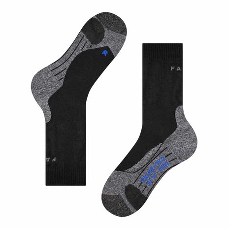 Falke TK2 Cool Zwart Wandelsokken Dames Falke TK2 Cool Zwart Wandelsokken Dames