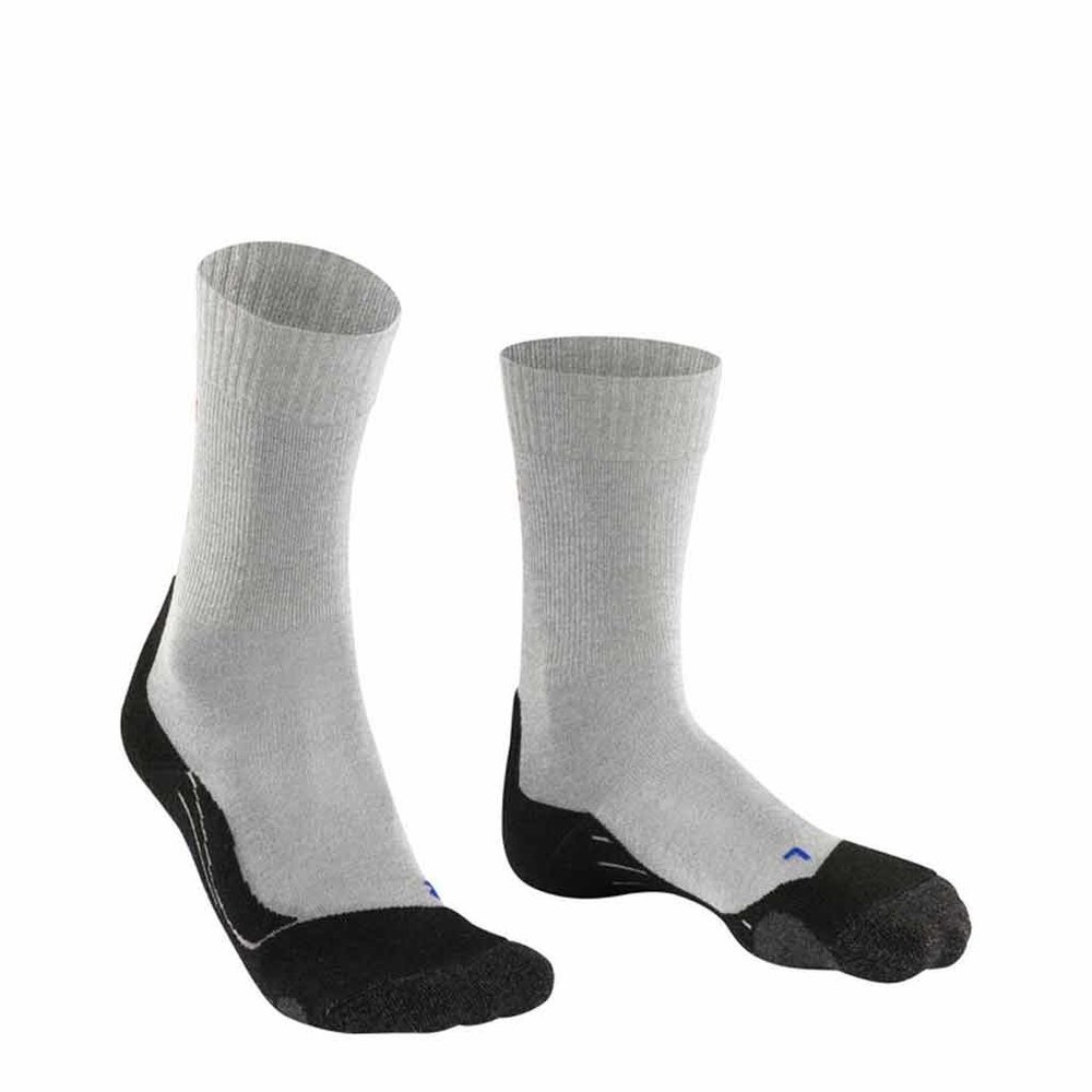 Falke TK2 Cool Licht Grijs Wandelsokken Heren Falke TK2 Cool Licht Grijs Wandelsokken Heren