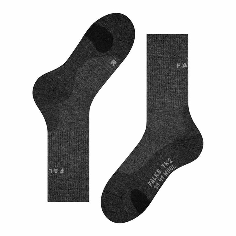 Falke TK2 Wool Smog Wandelsokken Heren Falke TK2 Wool Smog Wandelsokken Heren