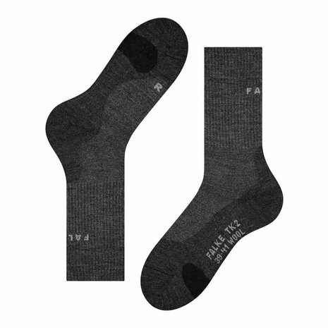 Falke TK2 Wool Smog Wandelsokken Dames