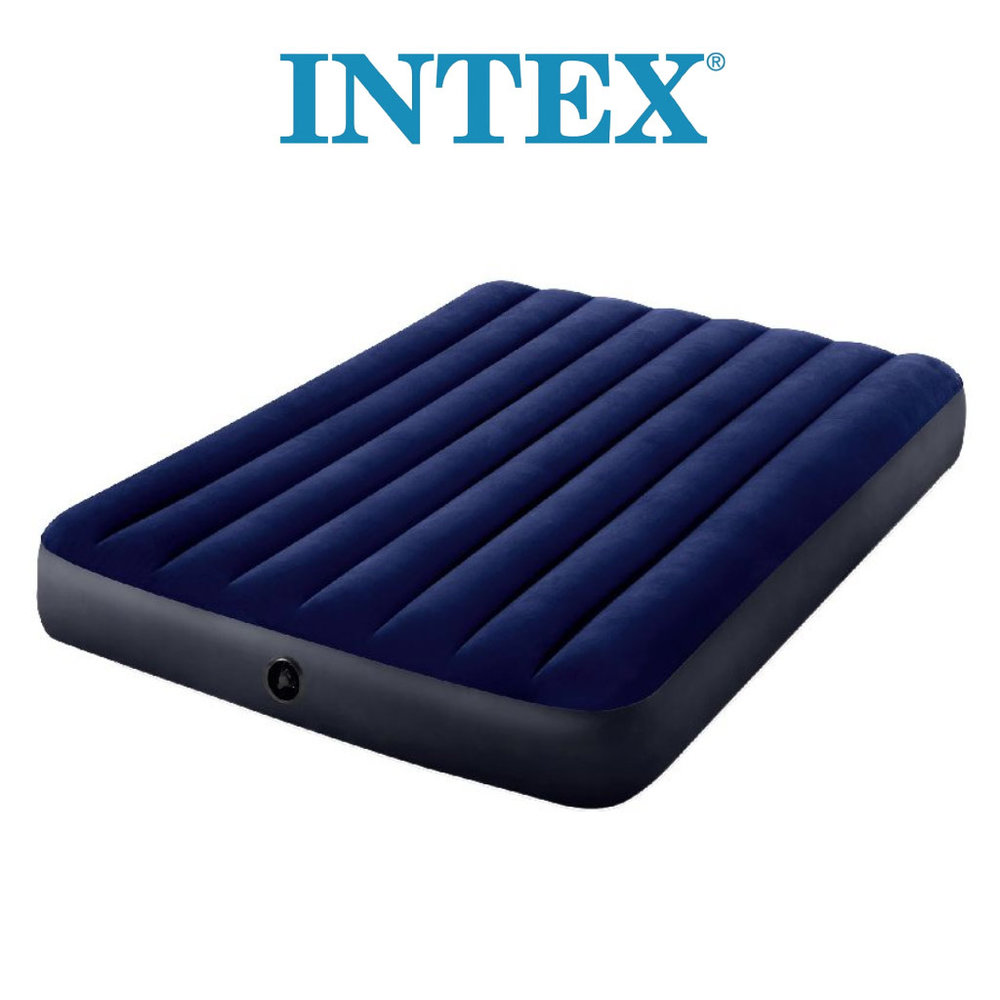 Intex Downy Full 137 x 191 x 25 cm 2-Persoons Luchtbed Intex Downy Full 137 x 191 x 25 cm 2-Persoons Luchtbed