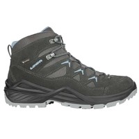 Lowa Sirkos Evo GTX Mid Anthracite Iceblue Wandelschoenen Dames