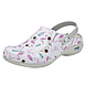 Nursing Care Clog Open Elastiek - Flamingo Ice Medische Klompen Dames Nursing Care Clog Open Elastiek - Flamingo Ice Medische Klompen Dames