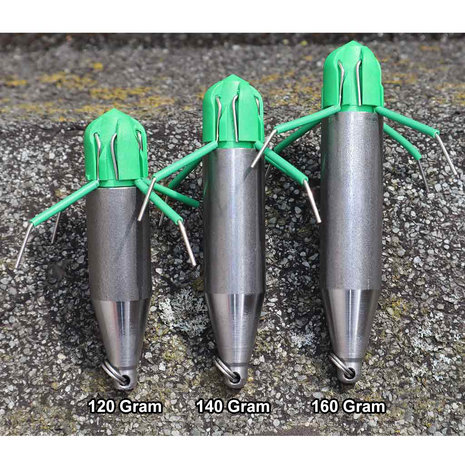 Delta Catch 5 STUKS Bombers Klapankers 160 GRAM - Loodvrij Delta Catch 5 STUKS Bombers Klapankers 160 GRAM - Loodvrij