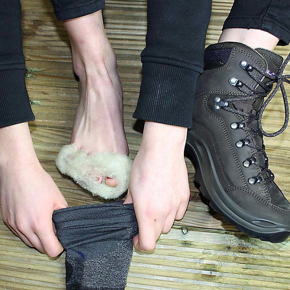 WalkingLand VoetWol - Stop Blaren 40 Gram WalkingLand VoetWol - Stop Blaren 40 Gram