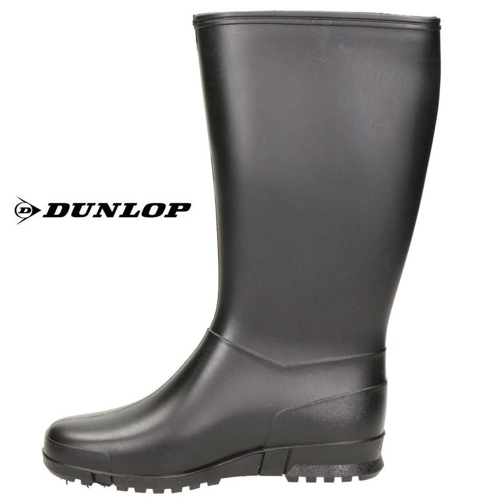 Dunlop K200111 Sport Zwart Regenlaarzen Dames