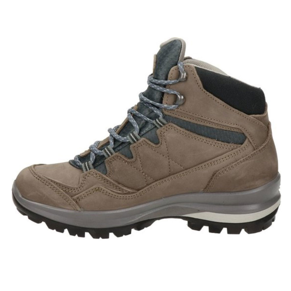 Grisport Bari Mid Bruin Wandelschoenen Dames