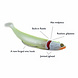 Pays Bass JJ Minnow Black 14 Gram Kunstaas Pays Bass JJ Minnow Black 14 Gram Kunstaas