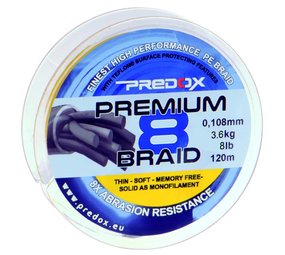 Predox Fusion Premium 8-Braid Fluo Yellow 120 Meter Vislijn Predox Fusion Premium 8-Braid Fluo Yellow 120 Meter Vislijn