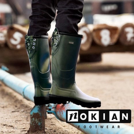 Knielaarzen Nokian Finnjagd Olive Outdoor - Dames en Heren - BD Store