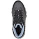 Skechers Selmen Charcoal Leather Wandelschoenen Dames Skechers Selmen Charcoal Leather Wandelschoenen Dames